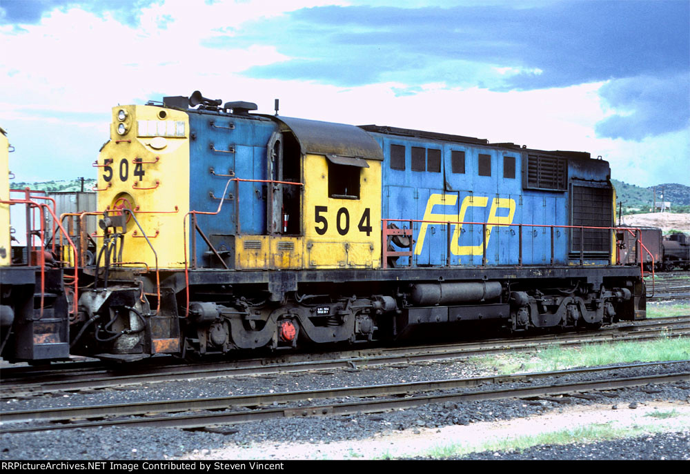 Ferrocarril del Pacifico hi-nose RS11 FCP #504